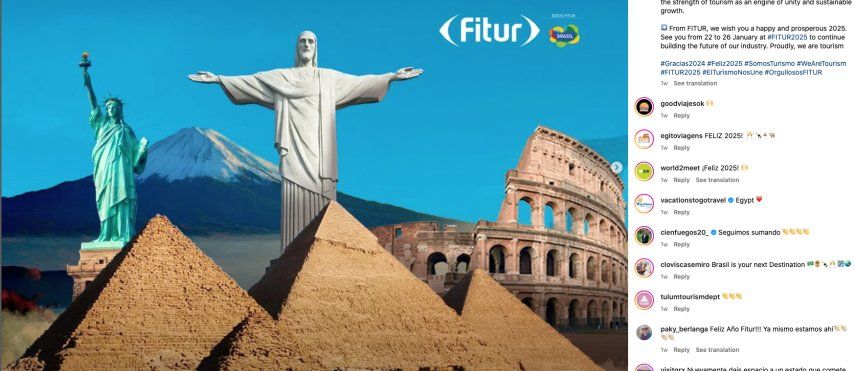 Fitur 2025 se celebra del 22 al 26 de enero, en Madrid.