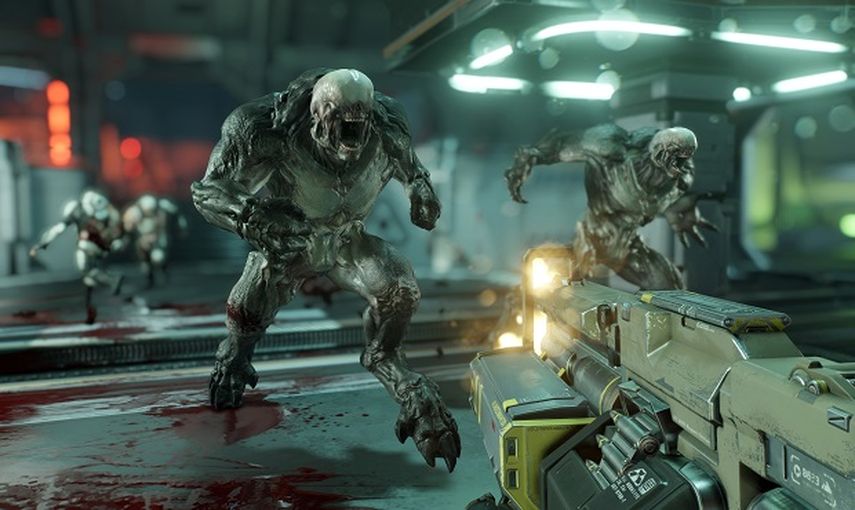 Bethesda lanza una versión renovada del videojuego clásico Doom 23 años después de su primera aparición. (dpa)