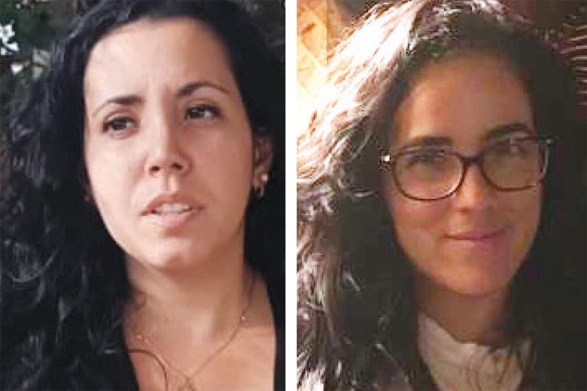 Camila Acosta y M&oacute;nica Bar&oacute;.