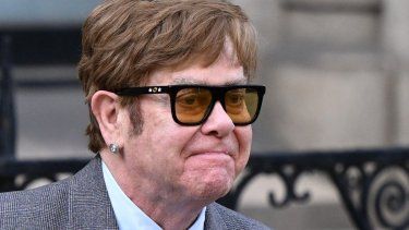 El actor británico Elton John.&nbsp;
