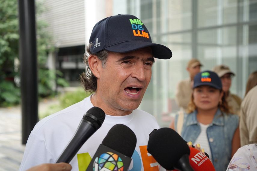 El alcalde de Medellín, Federico Gutiérrez.&nbsp;