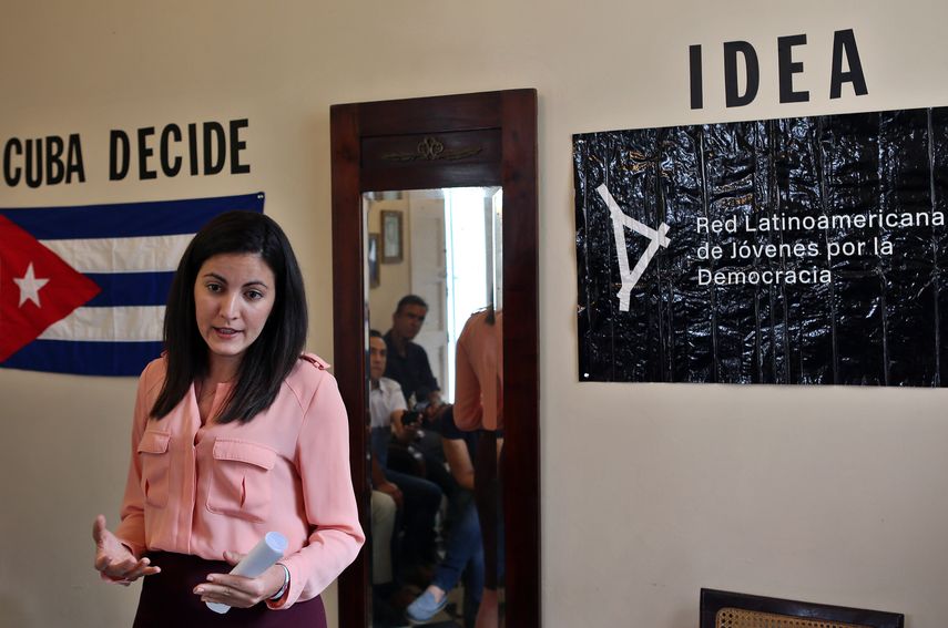 La opositora cubana Rosa María Payá