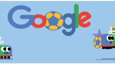 Doodle conmemorativo de Google por el inicio de la Copa Mundial Femenino de la FIFA en Nueva Zelanda y Australia 2023