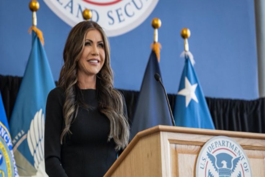 Departamento de Seguridad de EEUU&nbsp; Kristi Noem&nbsp;