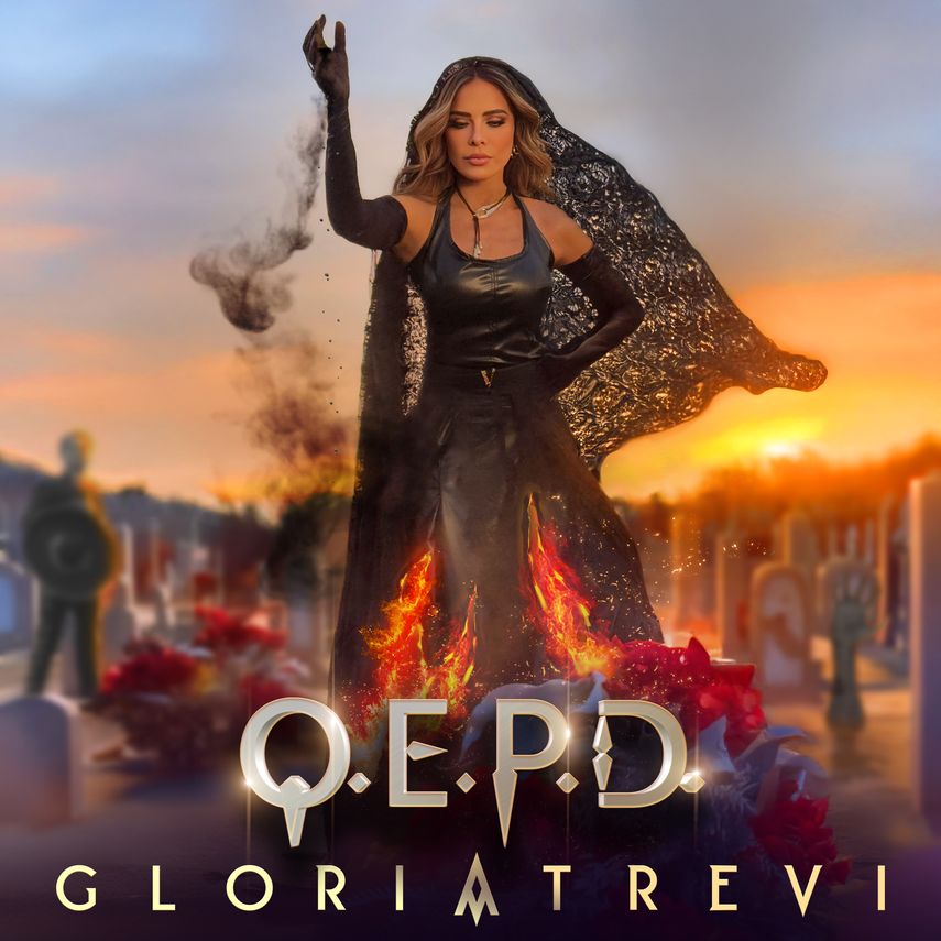 Gloria Trevi presenta el tema Q.E.P.D.