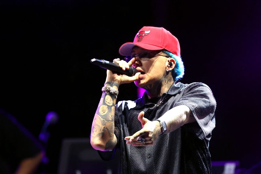 Blessd actuará durante Casa Spotify Miami en The Wynwood Marketplace el 12 de noviembre de 2024 en Miami, Florida.