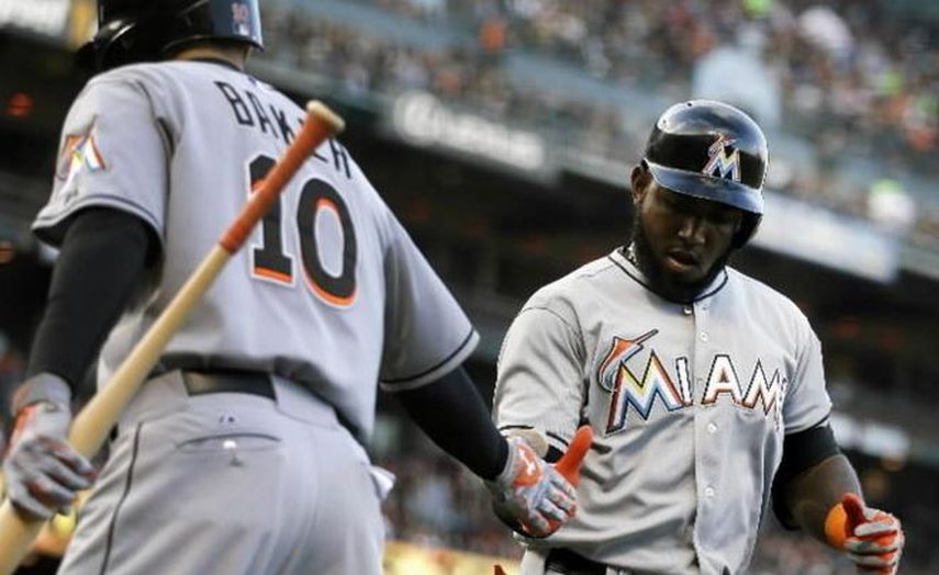 Marcell Ozuna estuvo una buena parte del año 2015 en las menores. (ARCHIVO)
