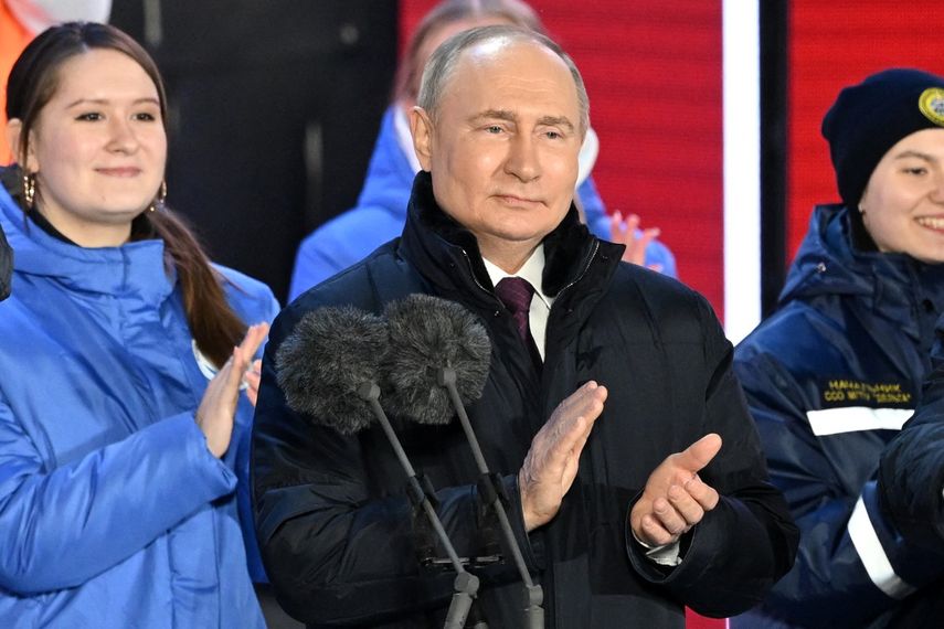 &nbsp;Vladimir Putin garantizó su permanencia en el poder en unas elecciones fuertemente cuestionadas