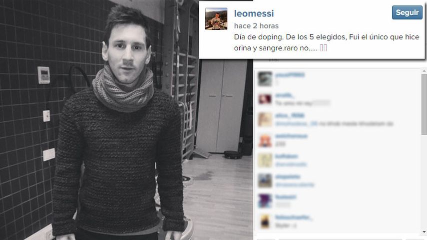 El jugador del Barcelona se quejó a través de las redes sociales