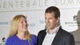 Foto tomada el 7 de mayo de 2014 en la que aparecen Peter Phillips y su esposa Autumn llegando al evento Sentebale Summer Party en London.