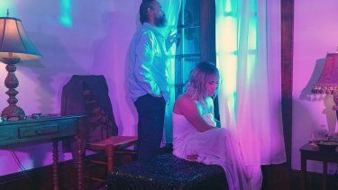 Escena de La Luna, del dramaturgo venezolano Eduardo Pardo.