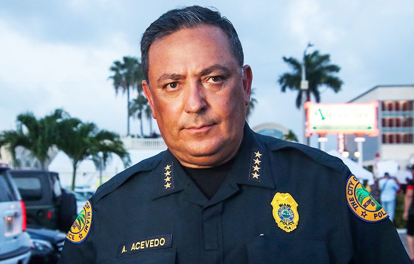 Art Acevedo, exjefe de policía de Miami.