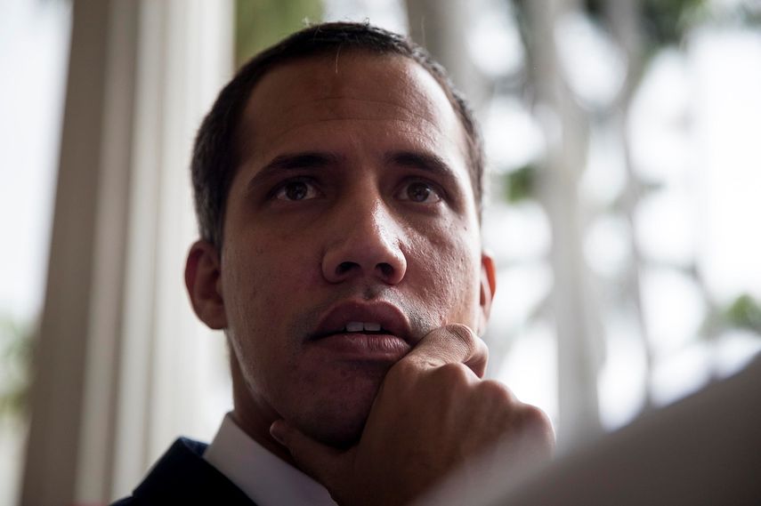 Juan Guaidó, presidente encargado de Venezuela.