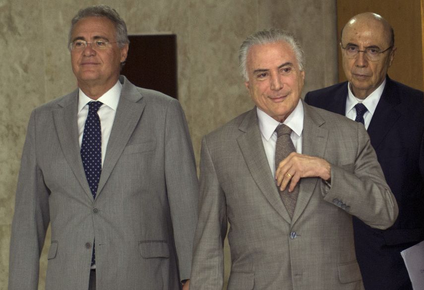 Renán Calheiros, jefe del partido de&nbsp;Temer&nbsp;en el Senado, dijo que el mandatario debe comprender su papel en la historia y facilitar una salida.