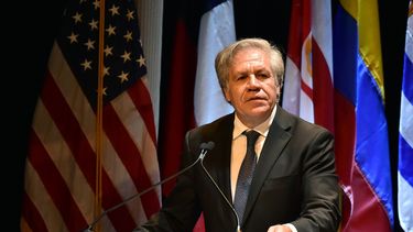 Luis Almagro, secretario general de la Organizaci&oacute;n de Estados Americanos, OEA.
