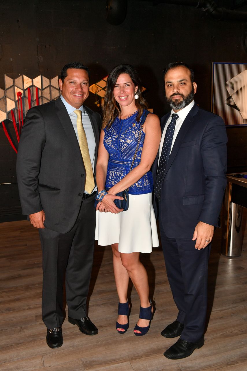 Alex Molieri, Esther Betonias y Eduardo Méndez.