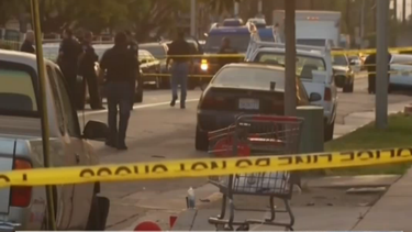 La policía cercó el lugar del accidente.&nbsp;