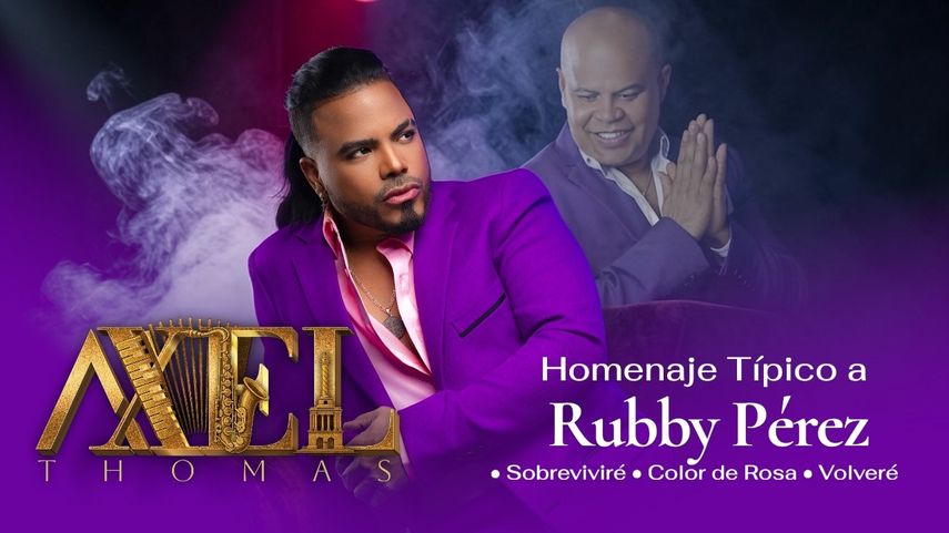 Portada del tema Homenaje típico a Rubby Pérez.&nbsp;