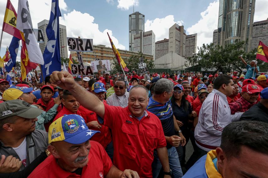 Cabello indicó que desde el chavismo no permitirán que la oposición destituya el jefe de Estado