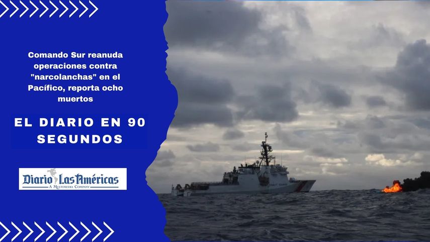 Comando Sur reanuda operaciones contra narcolanchas en el Pacífico, reporta ocho muertos 2