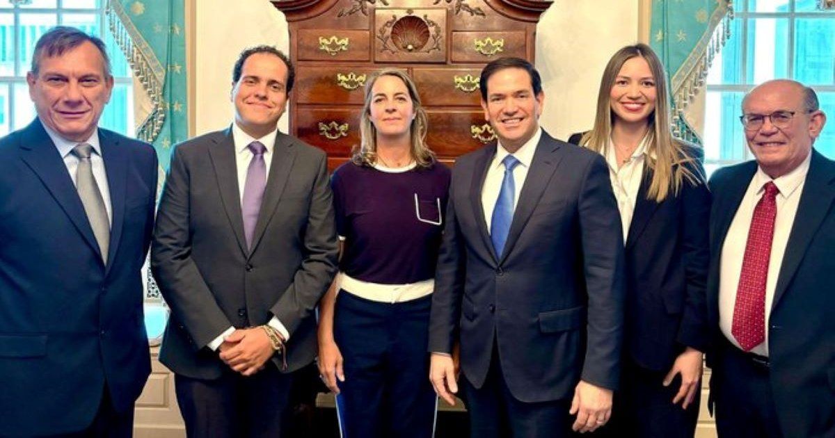 Marco Rubio se reúne con opositores rescatados de Embajada de Argentina en Caracas