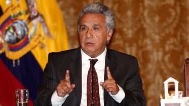 El presidente ecuatoriano, Lenin Moreno.