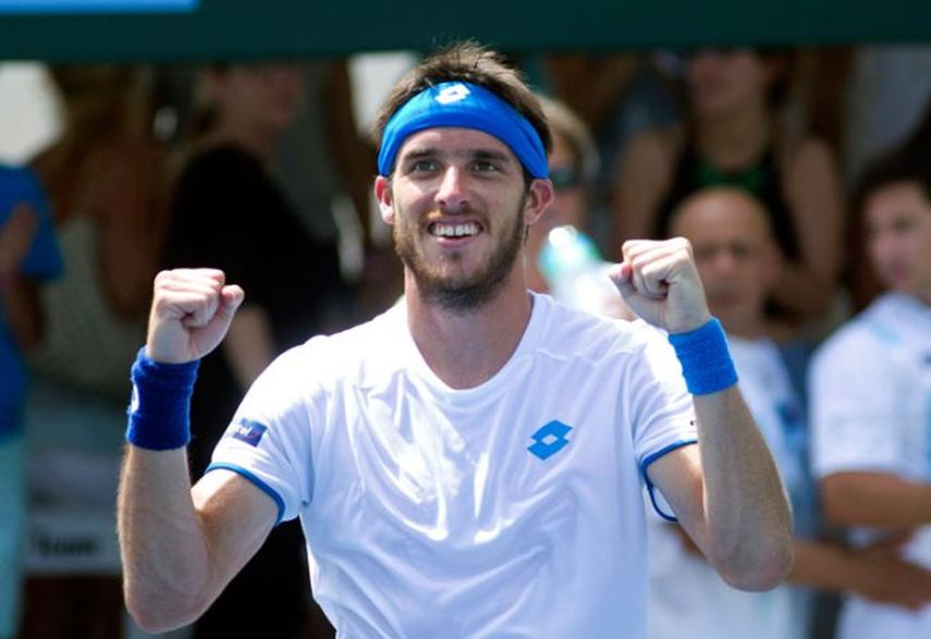 Leonardo Mayer venció en el primer duelo (EFE)