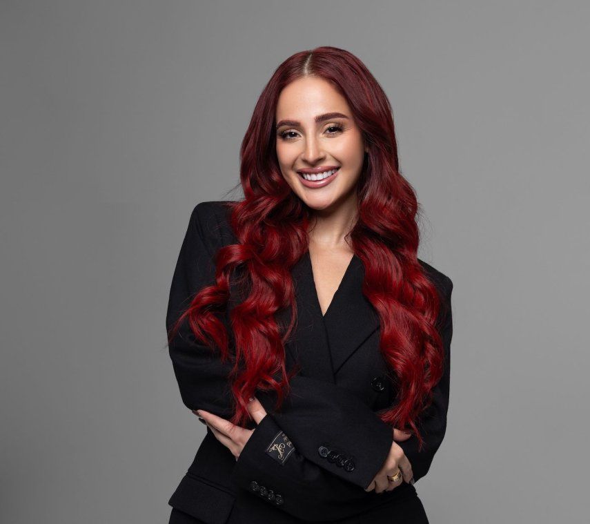 La influencer Nicolle Figueroa.