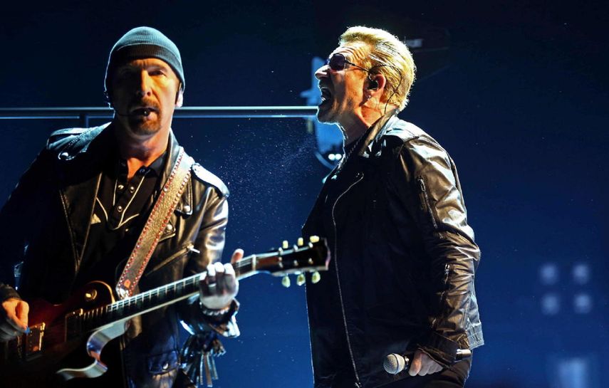 La banda U2.
