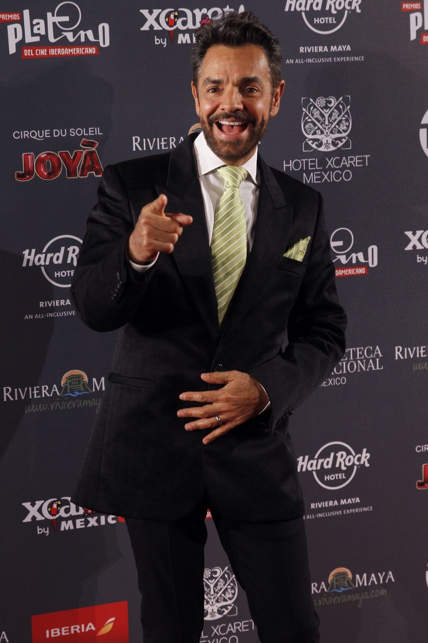 El actor mexicano Eugenio Derbez en la alfombra roja de las nominaciones a la pasada entrega de los Premios Platino del Cine Iberoamericano.&nbsp;