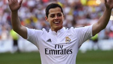 Chicharito Hernández ha jugado muy poco con el Real Madrid. (EFE)