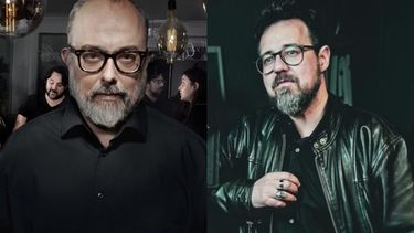 Los directores de cine español Álex de la Iglesia y Paco Plaza. 