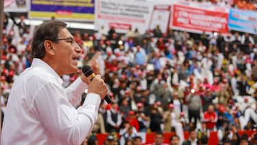 El presidente de Per&uacute;, Mart&iacute;n Vizcarra&nbsp;
