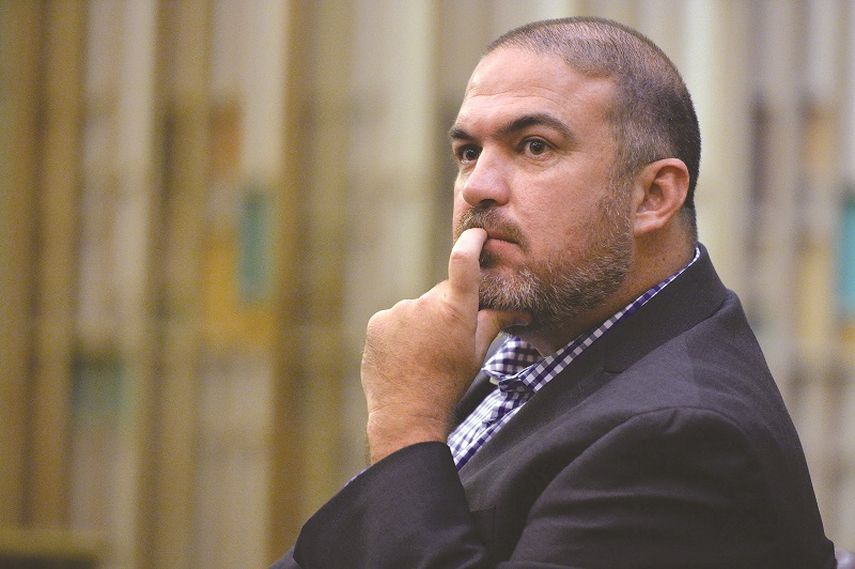 Jeffrey Garcia, en la Corte. (Alvaro Mata)