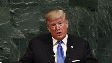 Donald Trump, presidente de Estados Unidos.