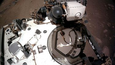 Imagen ofrecida por la NASA del perseverance en Marte.
