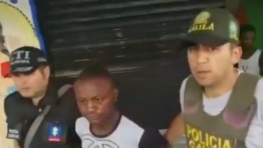 Gustavo Angulo Arboleda, alias Cherry, detenido por si implicación en el secuestro del equipo periodístico del diario ecuatoriano El Comercio.