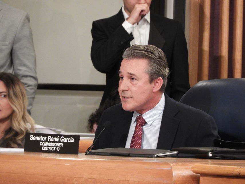 René García, comisionado del Distrito 13 de Miami-Dade. René García, comisionado del Distrito 13 de Miami-Dade.