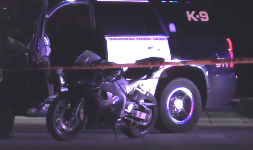 Estos son los vehículos involucrados en el suceso que tuvo lugar entre Flamingo Road y Miramar Parkway.