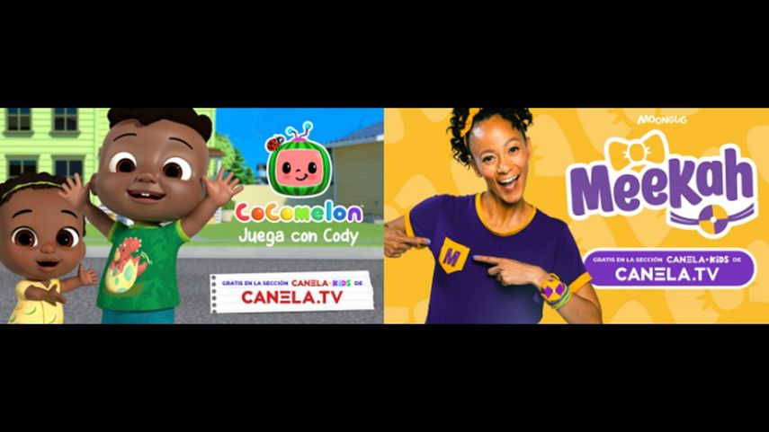 Canela TV presenta los programas infantiles Juega con Cody y Meekah.