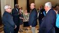 Esteban Lazo Henández intercambia con los congresistas del Partido Demócrata congresistas del Partido Demócrata James Patrick McGovern, Mark Pocan y Troy Anthony Carter, en el Capitolio de La Habana en Cuba .