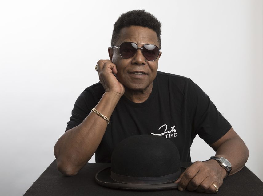 Tito Jackson en una fotografía del 24 de julio de 2019. Jackson, miembro  de la famosa banda Jackson 5, posa para un retrato en Los Angeles para  promover su nuevo proyecto solista.&nbsp;