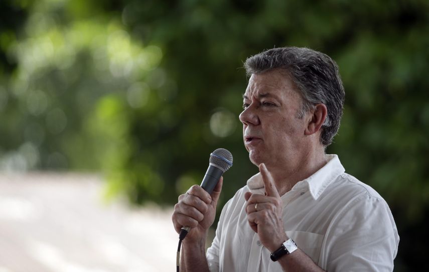 Juan Manuel Santos, presidente de Colombia