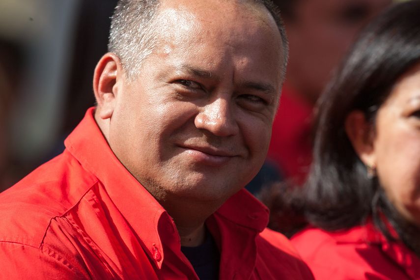 Diosdado Cabello,&nbsp;primer vicepresidente del gobernante Partido Socialista Unido de Venezuela (PSUV)