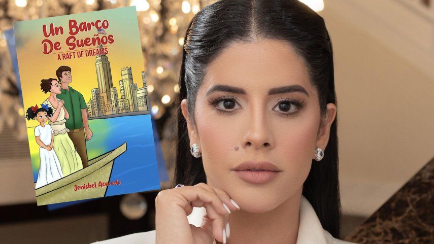 La cubanoamericana Jenisbel Acevedo escribió un libro que narra la travesía suya junto a su familia como balseros en 1993.&nbsp;