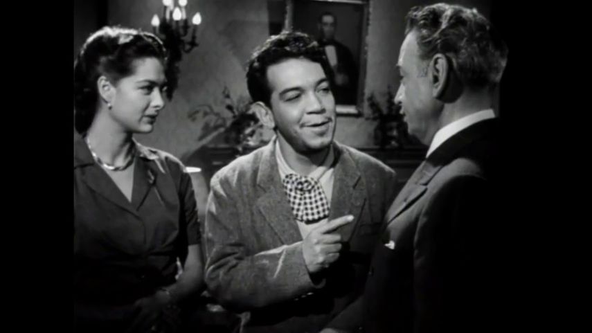 Captura de pantalla de la película No te engañes, corazón, protagonizada por Mario Moreno Cantinflas, estrenada en 1936