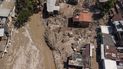 Vista aérea de Las Tejerías, una ciudad del centro de Venezuela que fue arrasada por inundaciones y un deslizamiento de tierra, el lunes 10 de octubre de 2022.