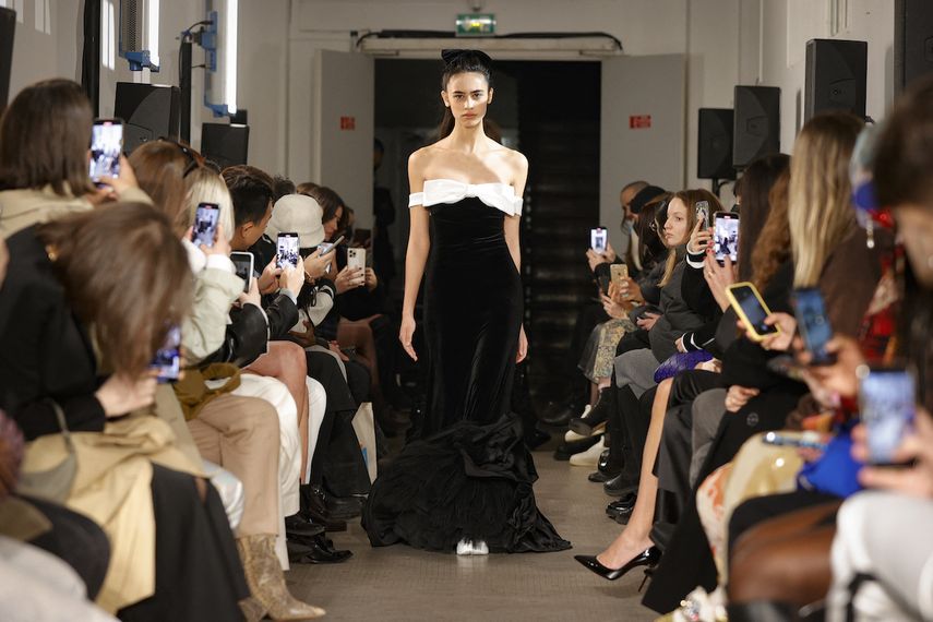 El desfile de la marca Rokh en la Semana de la Moda de París.&nbsp;