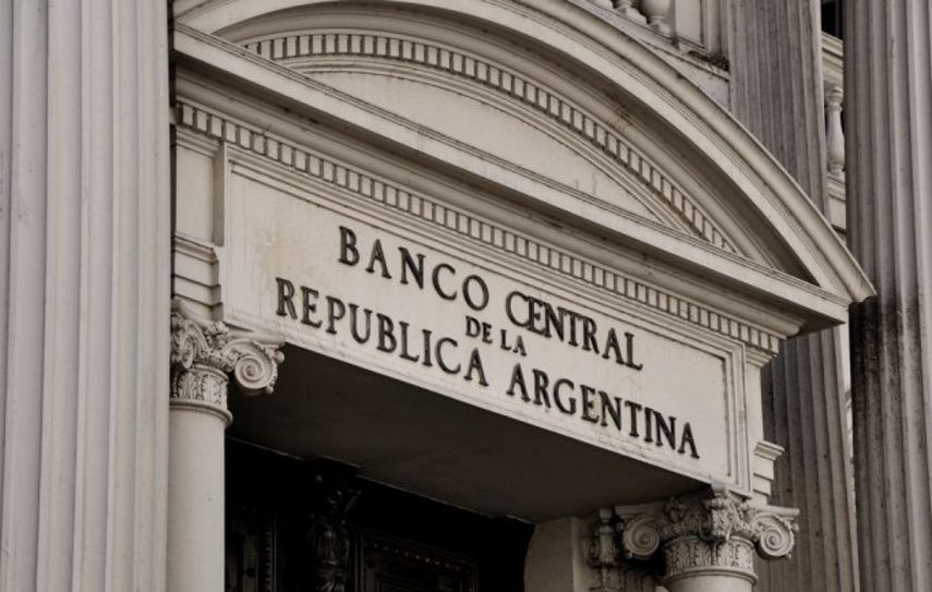 Vista del Banco Central de Argentina.