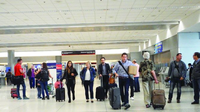 Vista parcial de la terminal aérea MIA.&nbsp;